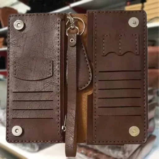 ست کفش طبی زنانه و کیف پول چرم دست دوز با جاکلیدی