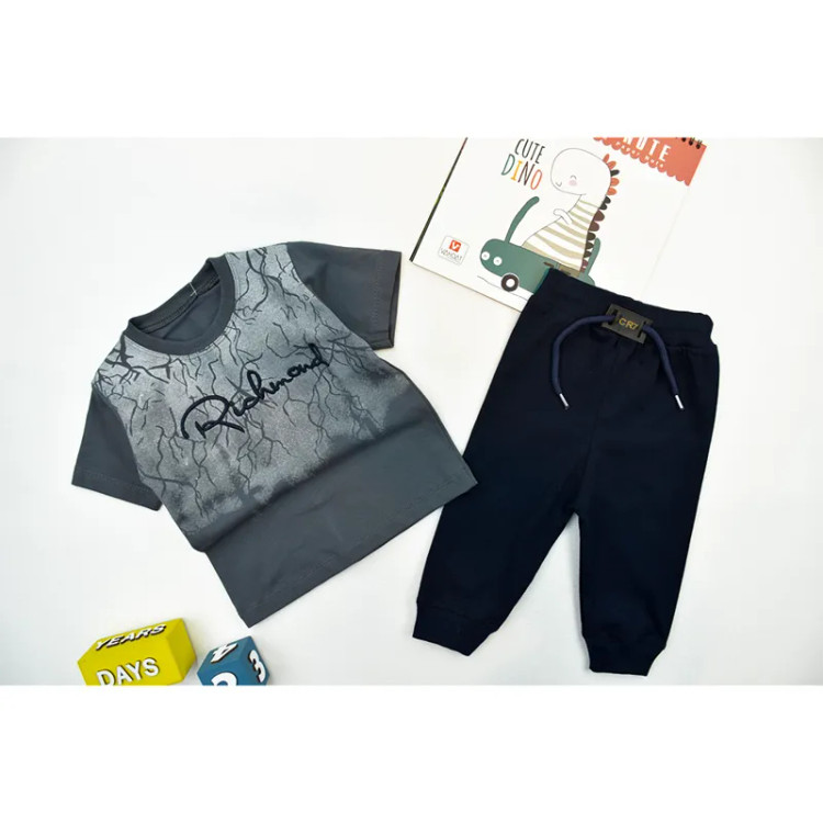 تیشرت و شلوارک پسرانه RICHMOND جنس پنبه
