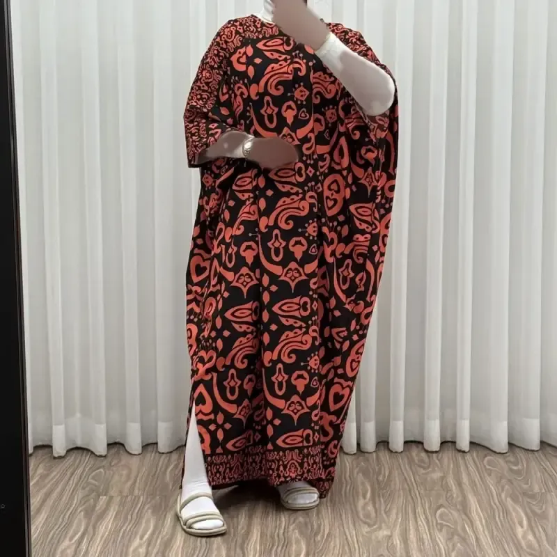 پیراهن زنانه فلور بوگاتی مدل مرجان فری سایز مناسب سایز 40 تا 65