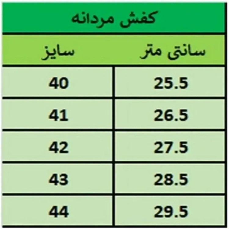 کفش اسپرت مردانه مدل کوروش رنگ مشکی